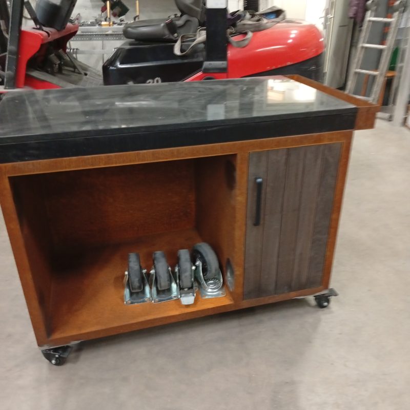 GC.0 Outdoor Kitchen Corten Steel 1350x700mm